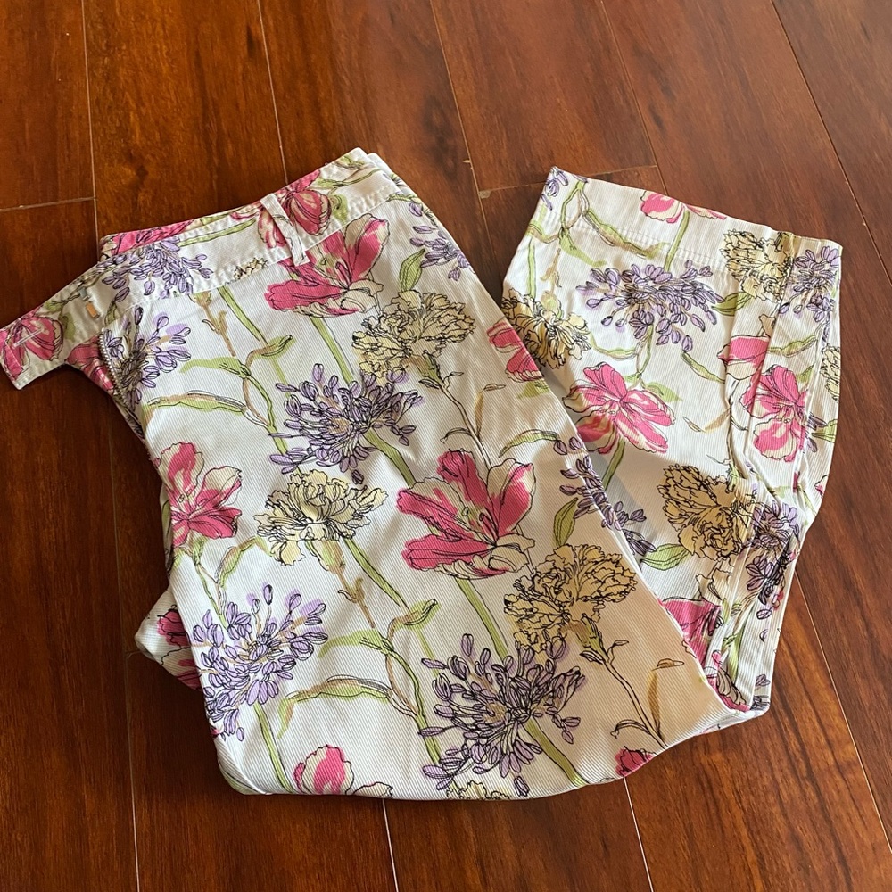 Ann Taylor Loft Floral Bottoms